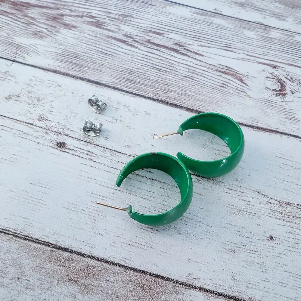 Vintage earrings pierced